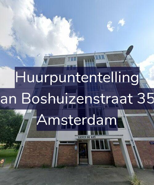 Foto gevel Huurpuntentelling voor Van Boshuizenstraat 355, Amsterdam