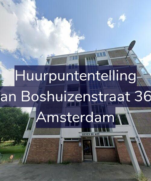 Foto gevel Huurpuntentelling voor Van Boshuizenstraat 363, Amsterdam