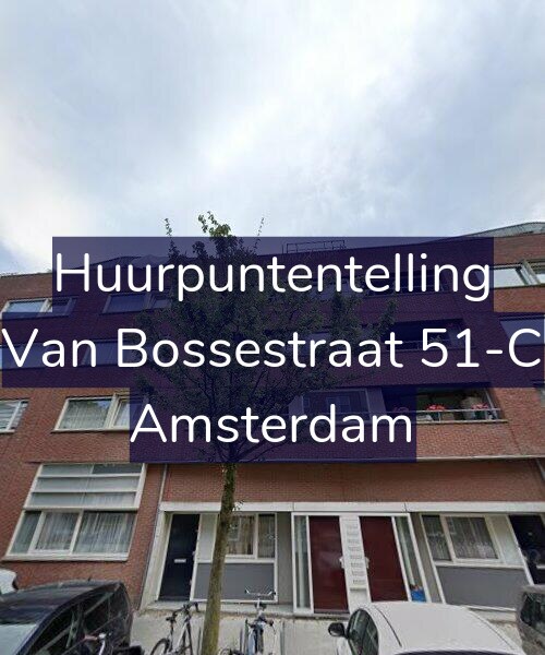 Foto gevel Huurpuntentelling voor Van Bossestraat 51-C, Amsterdam
