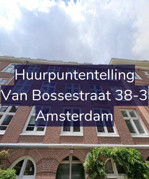 Foto gevel Huurpuntentelling voor Van Bossestraat 38-3, Amsterdam