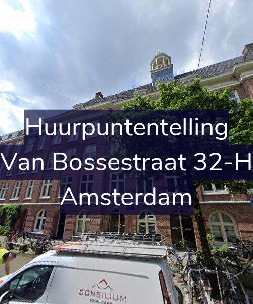 Foto gevel Huurpuntentelling voor Van Bossestraat 32-H, Amsterdam