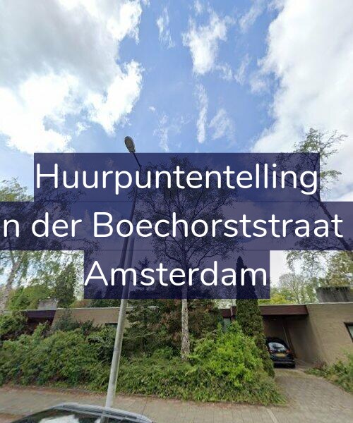 Foto gevel Huurpuntentelling voor Van der Boechorststraat 32, Amsterdam