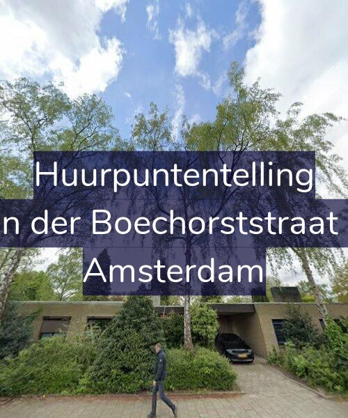 Foto gevel Huurpuntentelling voor Van der Boechorststraat 34, Amsterdam