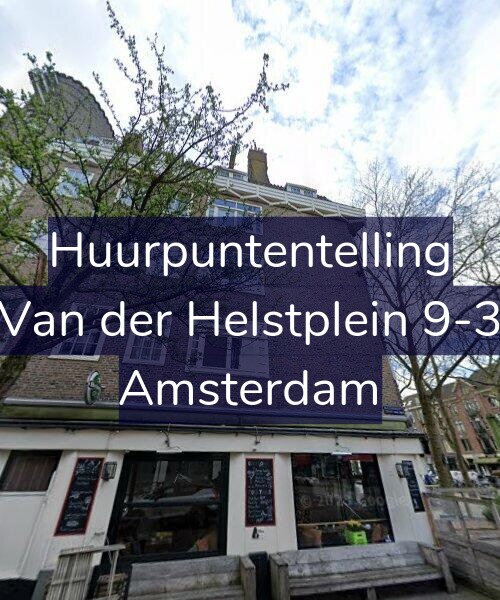 Foto gevel Huurpuntentelling voor Van der Helstplein 9-3, Amsterdam