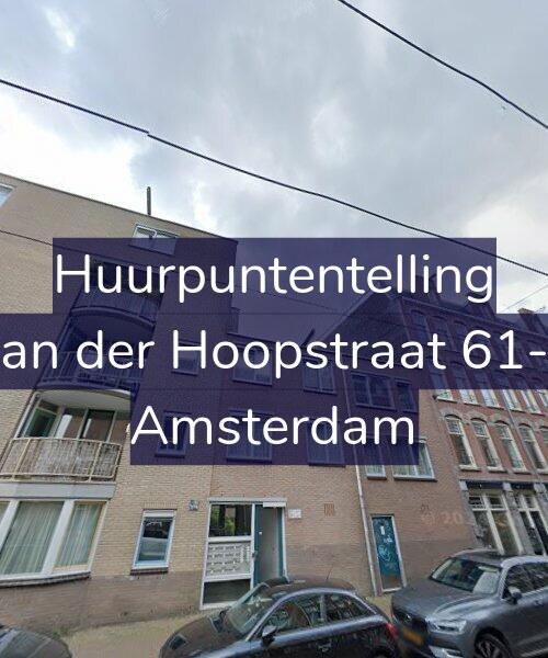 Foto gevel Huurpuntentelling voor Van der Hoopstraat 61-C, Amsterdam