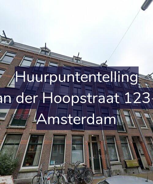 Foto gevel Huurpuntentelling voor Van der Hoopstraat 123-H, Amsterdam