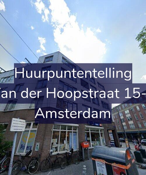 Foto gevel Huurpuntentelling voor Van der Hoopstraat 15-E, Amsterdam