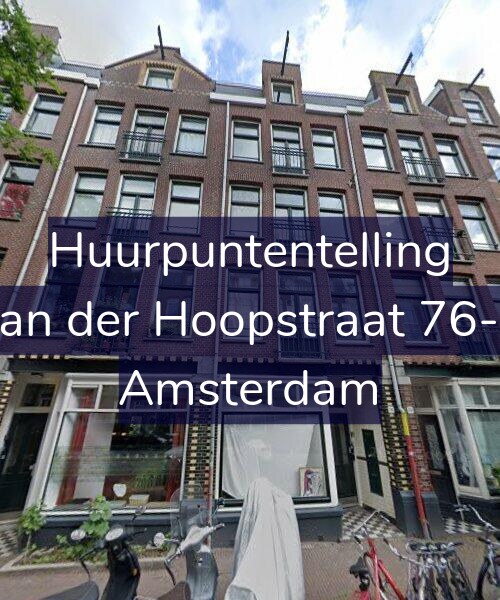 Foto gevel Huurpuntentelling voor Van der Hoopstraat 76-H, Amsterdam