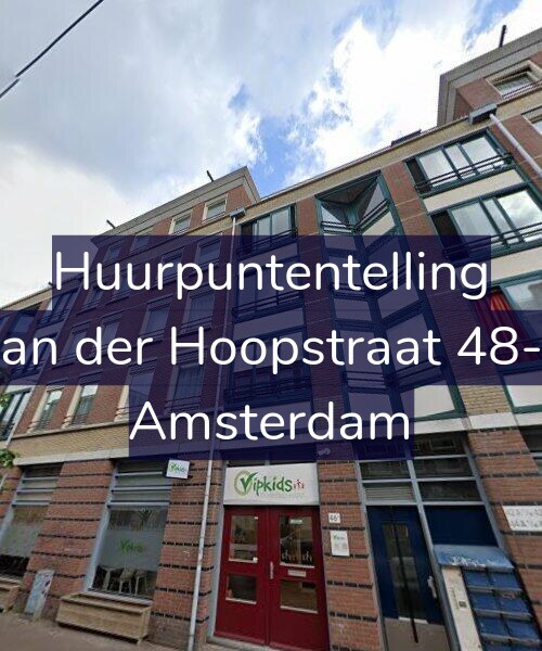 Foto gevel Huurpuntentelling voor Van der Hoopstraat 48-B, Amsterdam