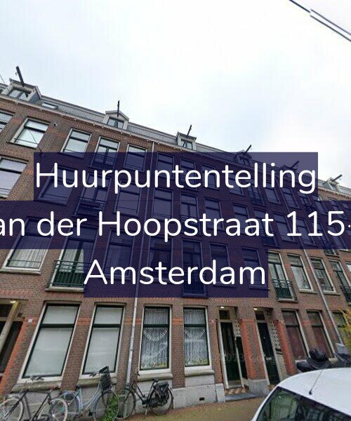 Foto gevel Huurpuntentelling voor Van der Hoopstraat 115-H, Amsterdam