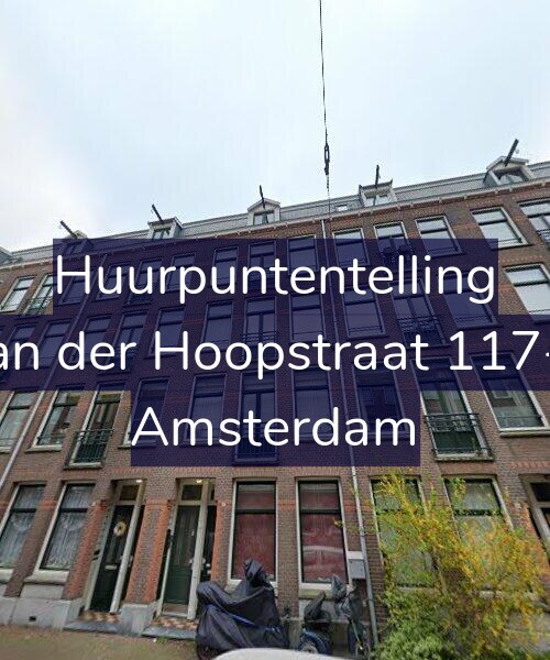 Foto gevel Huurpuntentelling voor Van der Hoopstraat 117-H, Amsterdam