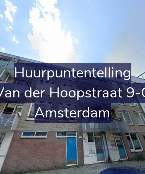 Foto gevel Huurpuntentelling voor Van der Hoopstraat 9-C, Amsterdam