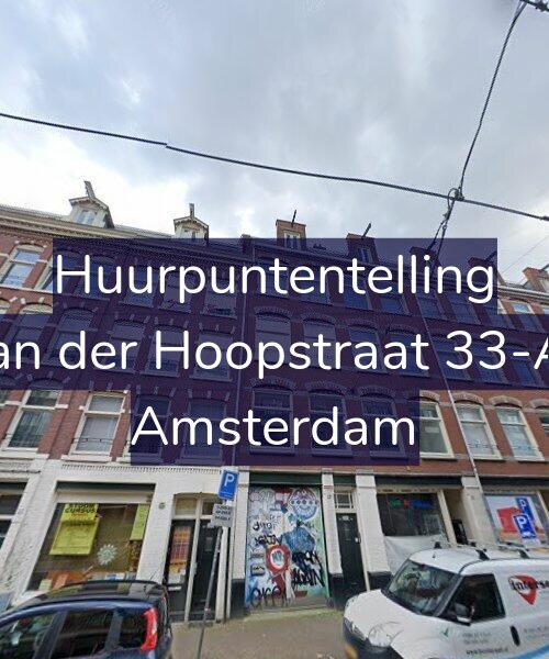 Foto gevel Huurpuntentelling voor Van der Hoopstraat 33-A1, Amsterdam