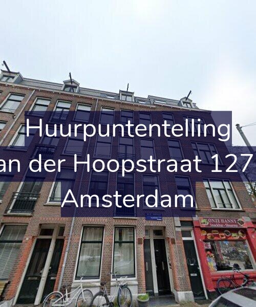 Foto gevel Huurpuntentelling voor Van der Hoopstraat 127-4, Amsterdam