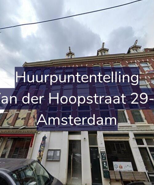 Foto gevel Huurpuntentelling voor Van der Hoopstraat 29-1, Amsterdam