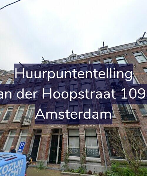 Foto gevel Huurpuntentelling voor Van der Hoopstraat 109-1, Amsterdam