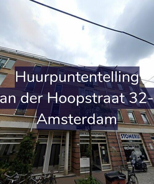 Foto gevel Huurpuntentelling voor Van der Hoopstraat 32-D, Amsterdam