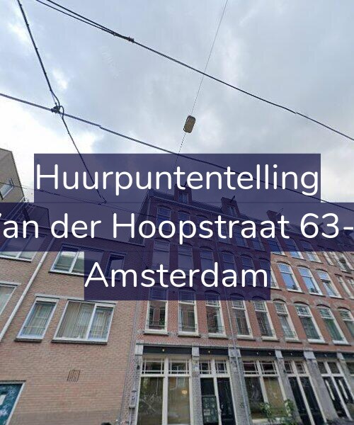 Foto gevel Huurpuntentelling voor Van der Hoopstraat 63-2, Amsterdam