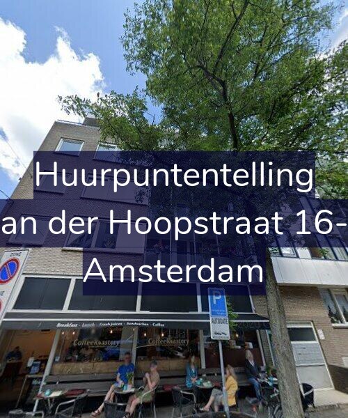 Foto gevel Huurpuntentelling voor Van der Hoopstraat 16-B, Amsterdam