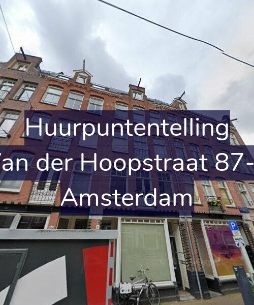 Foto gevel Huurpuntentelling voor Van der Hoopstraat 87-1, Amsterdam