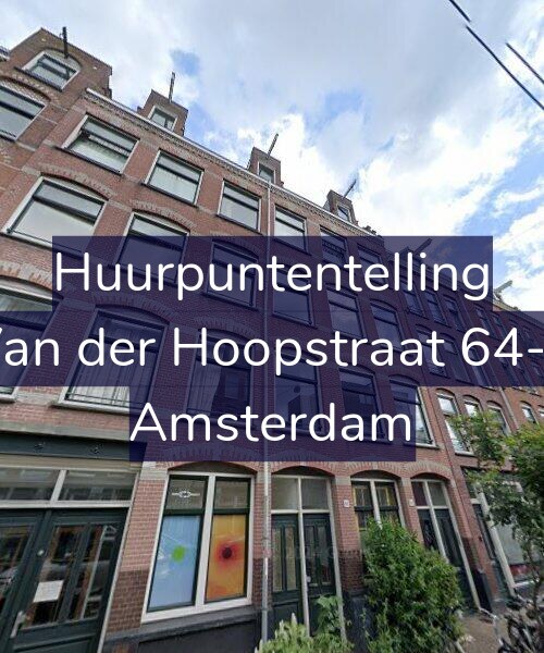 Foto gevel Huurpuntentelling voor Van der Hoopstraat 64-1, Amsterdam