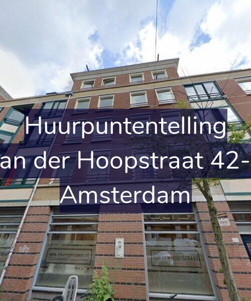 Foto gevel Huurpuntentelling voor Van der Hoopstraat 42-D, Amsterdam