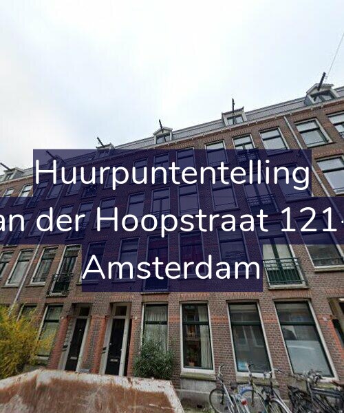 Foto gevel Huurpuntentelling voor Van der Hoopstraat 121-H, Amsterdam