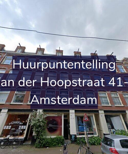 Foto gevel Huurpuntentelling voor Van der Hoopstraat 41-1, Amsterdam