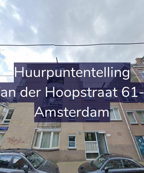 Foto gevel Huurpuntentelling voor Van der Hoopstraat 61-K, Amsterdam