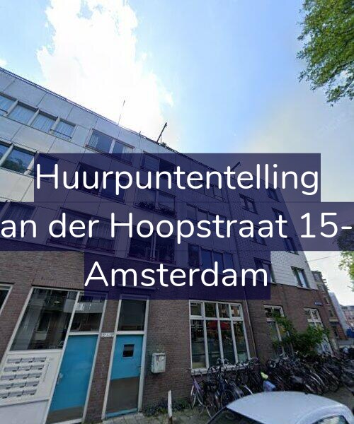 Foto gevel Huurpuntentelling voor Van der Hoopstraat 15-G, Amsterdam