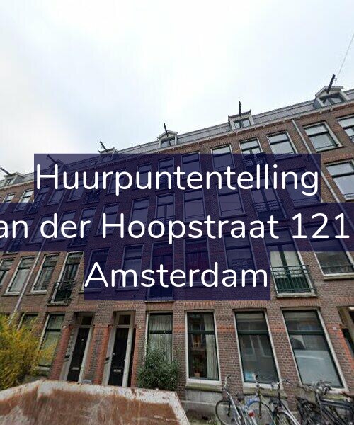 Foto gevel Huurpuntentelling voor Van der Hoopstraat 121-1, Amsterdam