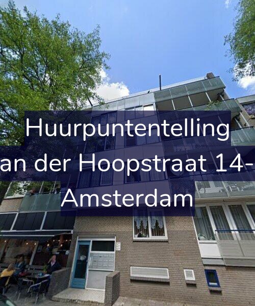 Foto gevel Huurpuntentelling voor Van der Hoopstraat 14-D, Amsterdam