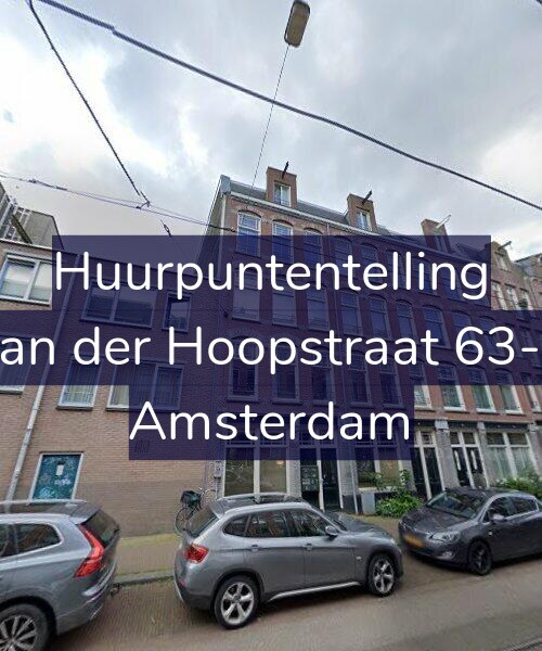 Foto gevel Huurpuntentelling voor Van der Hoopstraat 63-H, Amsterdam