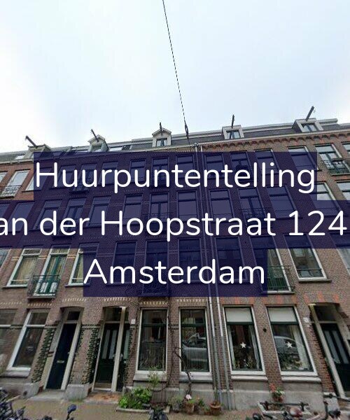 Foto gevel Huurpuntentelling voor Van der Hoopstraat 124-1, Amsterdam