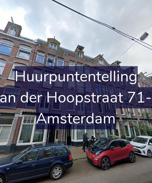 Foto gevel Huurpuntentelling voor Van der Hoopstraat 71-H, Amsterdam
