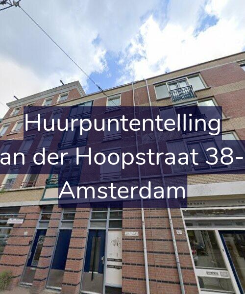 Foto gevel Huurpuntentelling voor Van der Hoopstraat 38-D, Amsterdam