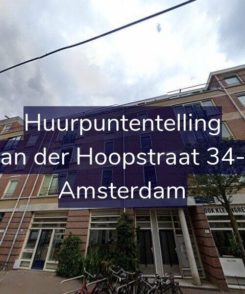 Foto gevel Huurpuntentelling voor Van der Hoopstraat 34-C, Amsterdam