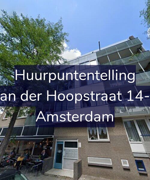 Foto gevel Huurpuntentelling voor Van der Hoopstraat 14-A, Amsterdam