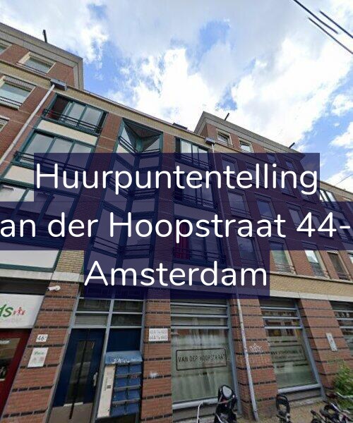 Foto gevel Huurpuntentelling voor Van der Hoopstraat 44-D, Amsterdam
