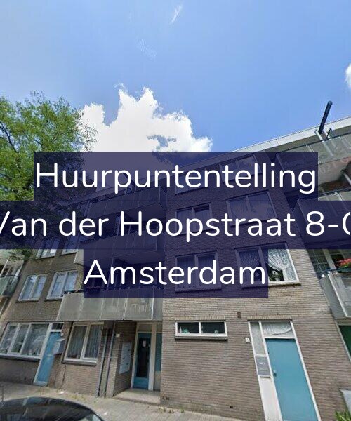 Foto gevel Huurpuntentelling voor Van der Hoopstraat 8-G, Amsterdam