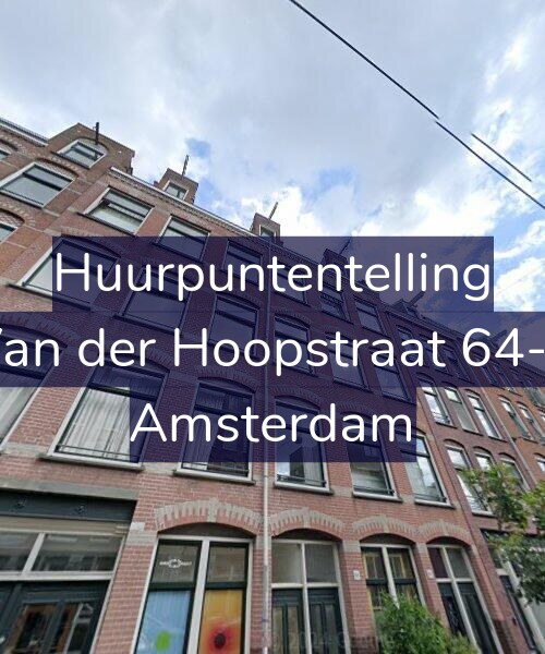 Foto gevel Huurpuntentelling voor Van der Hoopstraat 64-2, Amsterdam