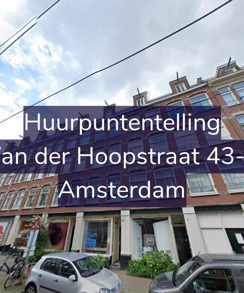 Foto gevel Huurpuntentelling voor Van der Hoopstraat 43-1, Amsterdam