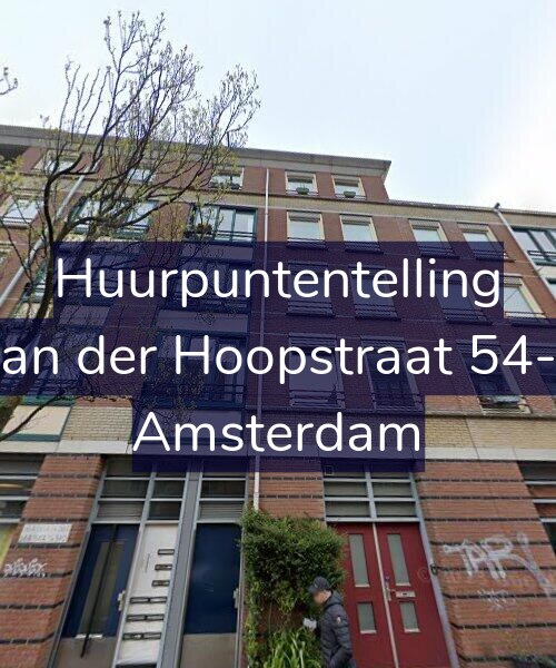 Foto gevel Huurpuntentelling voor Van der Hoopstraat 54-C, Amsterdam