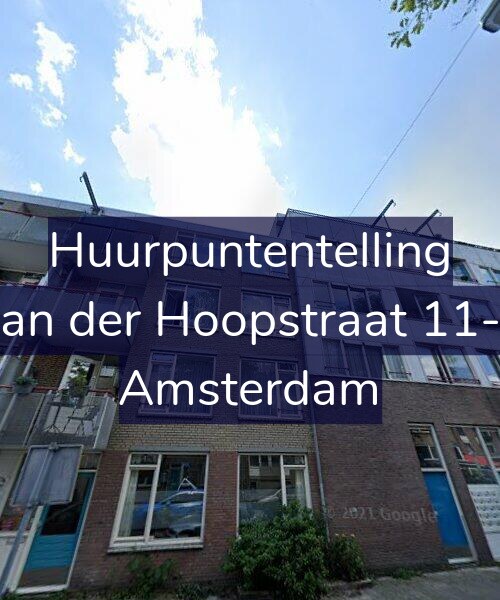 Foto gevel Huurpuntentelling voor Van der Hoopstraat 11-B, Amsterdam