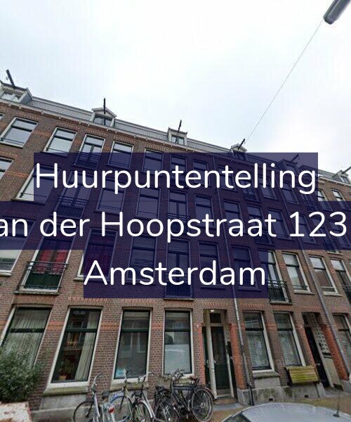Foto gevel Huurpuntentelling voor Van der Hoopstraat 123-3, Amsterdam