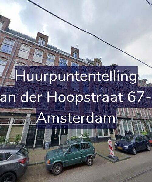 Foto gevel Huurpuntentelling voor Van der Hoopstraat 67-H, Amsterdam