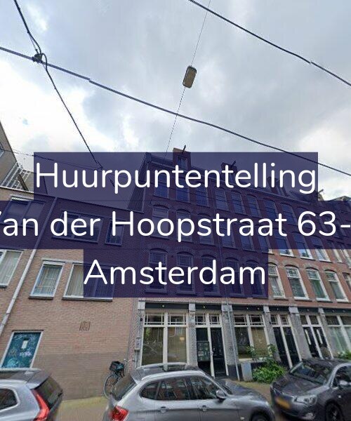 Foto gevel Huurpuntentelling voor Van der Hoopstraat 63-1, Amsterdam