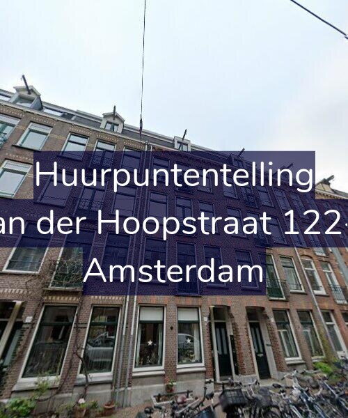 Foto gevel Huurpuntentelling voor Van der Hoopstraat 122-H, Amsterdam