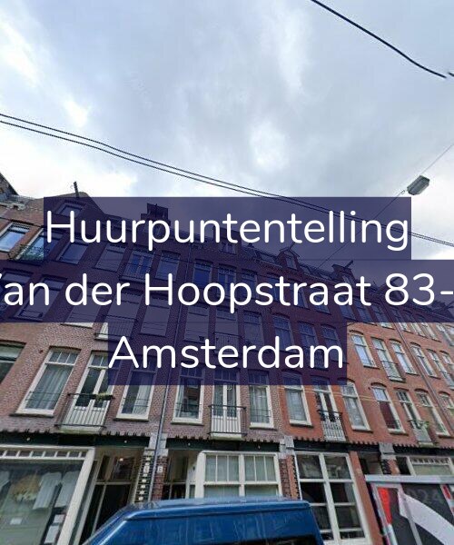 Foto gevel Huurpuntentelling voor Van der Hoopstraat 83-3, Amsterdam