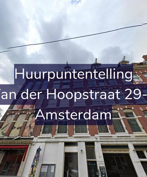 Foto gevel Huurpuntentelling voor Van der Hoopstraat 29-3, Amsterdam